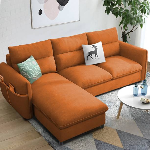 Casaliving Andon 4 Seater Fabric 4 Seater  Sofa