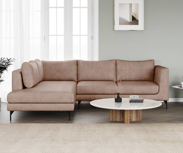 WESTIDO Pan Emirates Fabric 6 Seater  Sofa