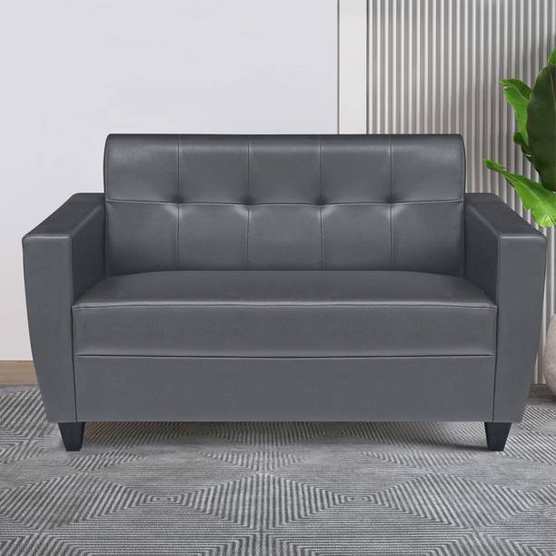 ARRA Remo Leatherette 2 Seater  Sofa