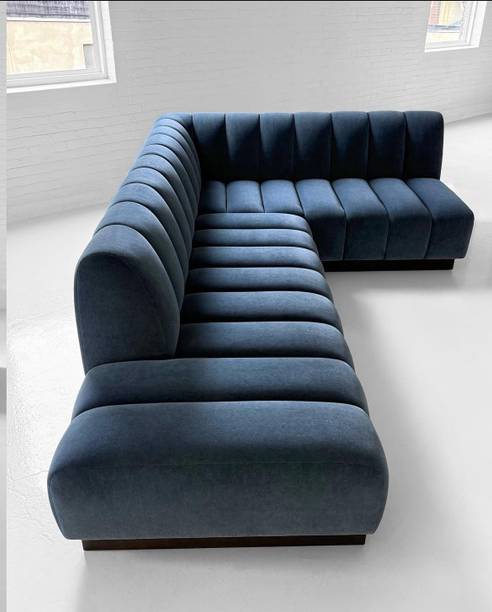 AIDANF Fabric 6 Seater  Sofa