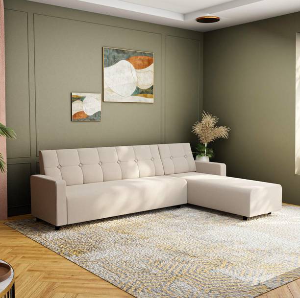 RM HOME Wilson RHS Fabric 6 Seater  Sofa