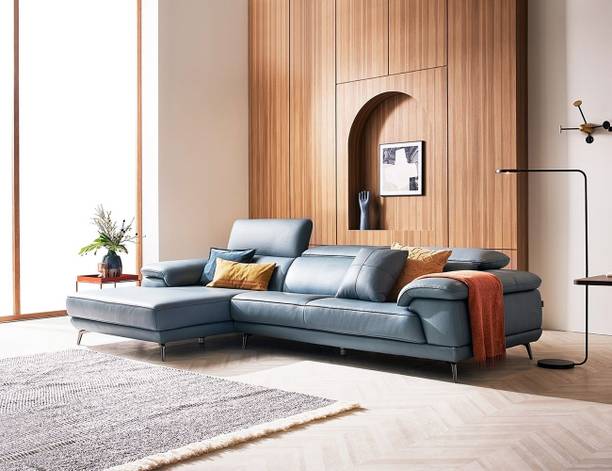 fabrique Leatherette 4 Seater  Sofa
