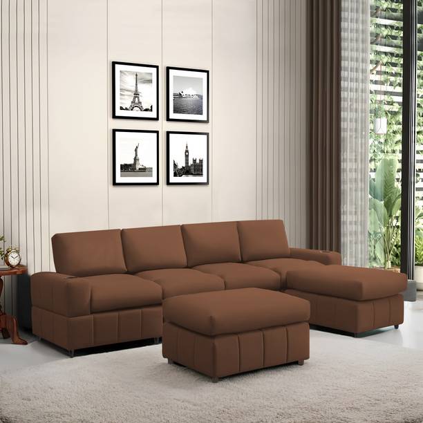 Casaliving Rone Fabric 6 Seater  Sofa