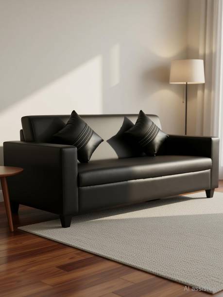 Flipkart Perfect Homes Crete Fabric 3 Seater Sofa