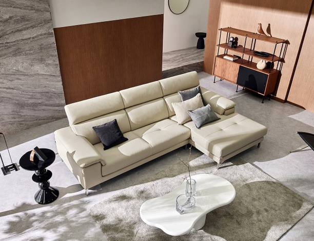 fabrique Leatherette 4 Seater  Sofa