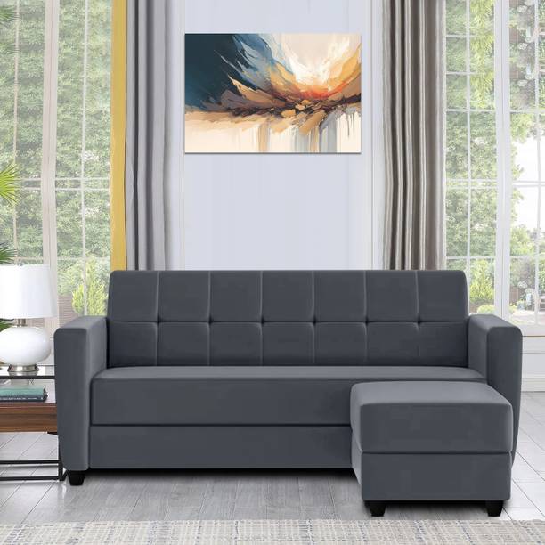 Vansh Furniture Fabric 4 Seater  Sofa