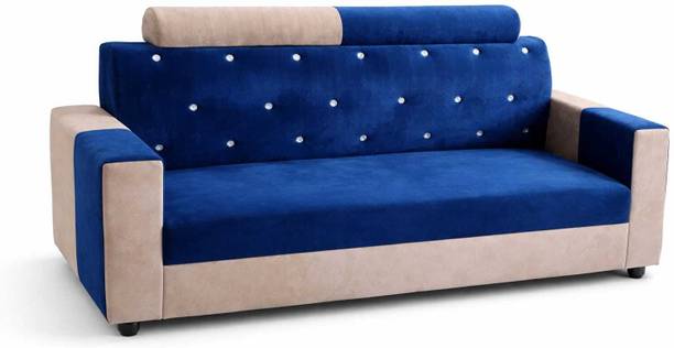 ramglobal Half-leather 3 Seater  Sofa