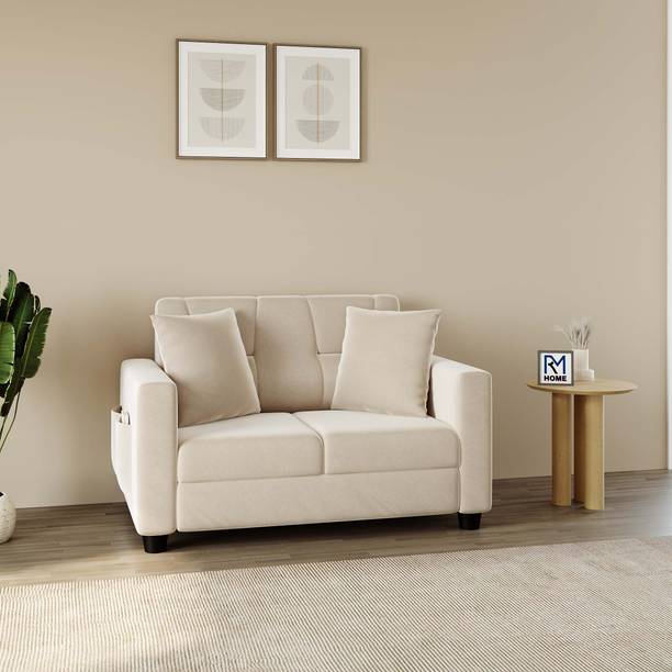 RM HOME Roman Fabric 2 Seater  Sofa