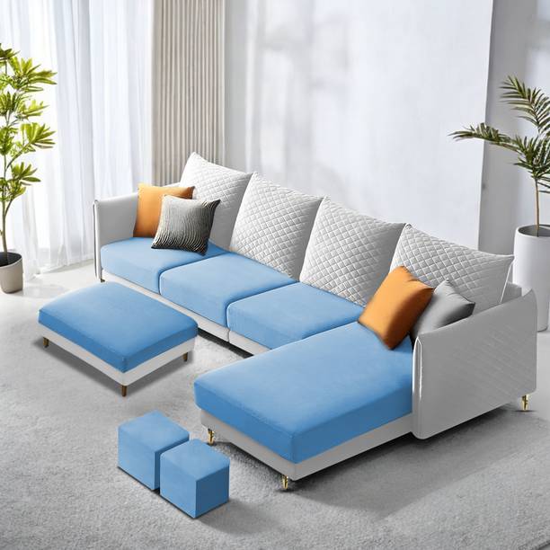 Casaliving Stanly Fabric 6 Seater  Sofa
