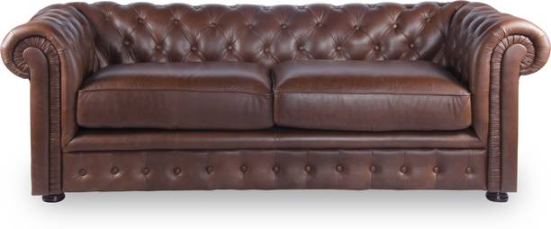 Sofanetic Leather 3 Seater  Sofa