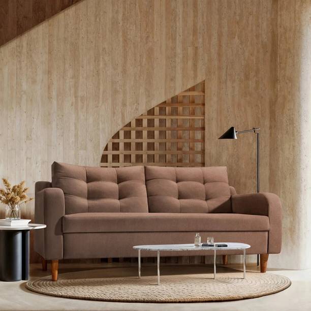 Duroflex Ease Plus Fabric 3 Seater  Sofa