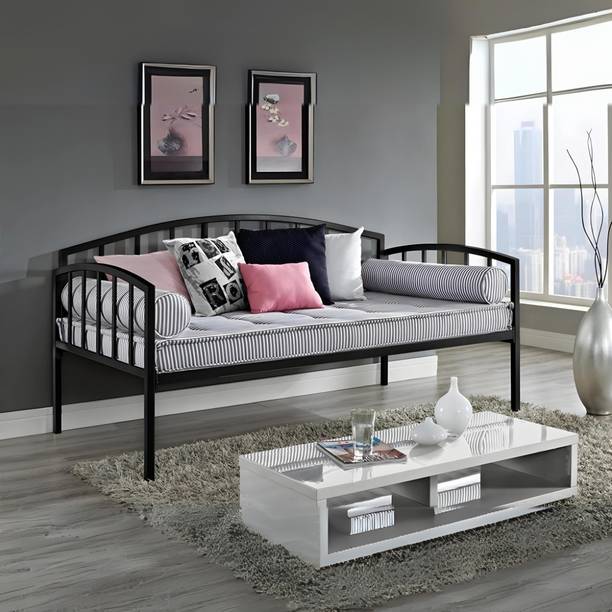 Vibrant Interior BlackCalla(6x3) Fabric 3 Seater  Sofa
