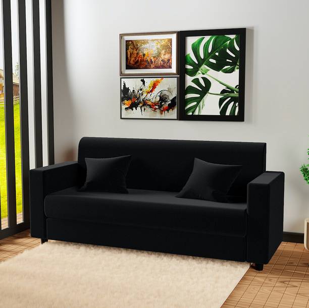 RM HOME Novam Fabric 3 Seater  Sofa