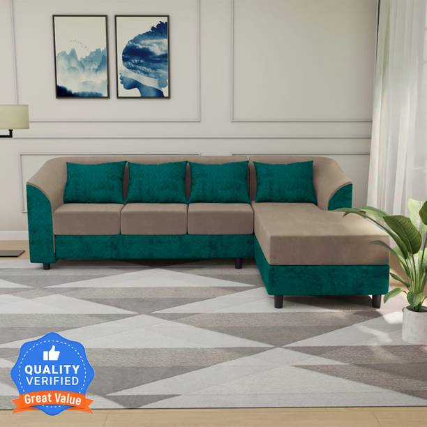 CARLTON LONDON Olivia RHS Fabric 6 Seater  Sofa