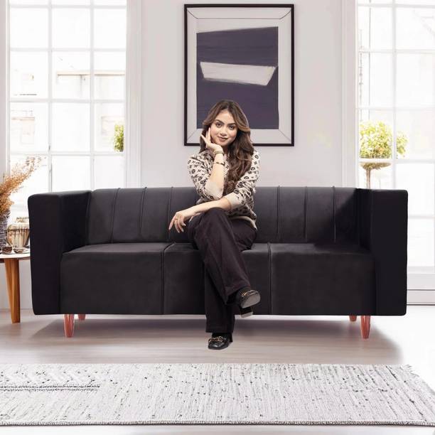 Seventh Heaven Sydney, Extra Spacious, Polyester Holland Fabric Fabric 3 Seater  Sofa