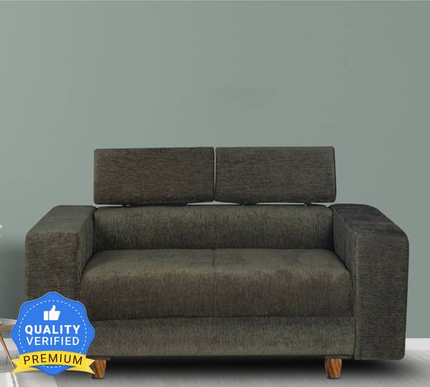 Seventh Heaven Berlin 2 Seater Sofa, Extra Spacious, Chenille Molfino Fabric: 2 Year Warranty Fabric 2 Seater  Sofa