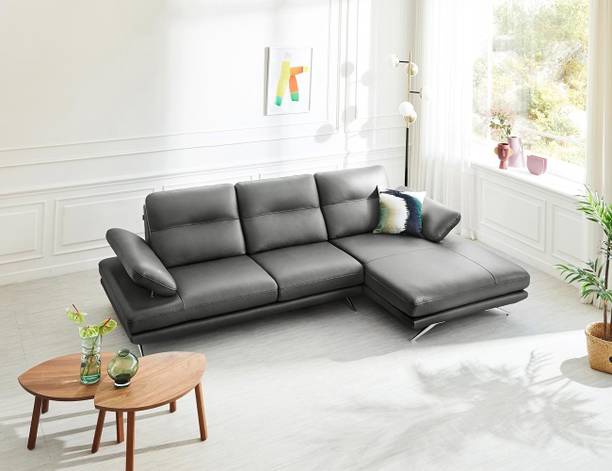 fabrique Leatherette 4 Seater  Sofa