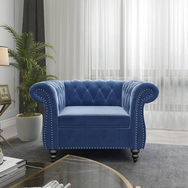 KDDecor Fully Upholstered One Seater Fabric Recliner For Living Room/ Office | Fabric 1 Seater  Sofa