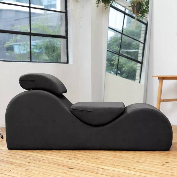 HighTable Multi-Position Yoga and Exercise Lounger Fabric 2 Seater  Sofa