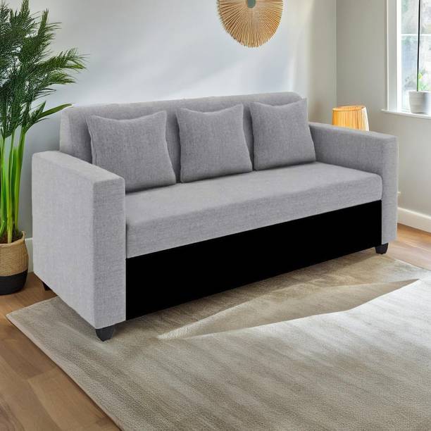 Furinish Fabric 3 Seater  Sofa