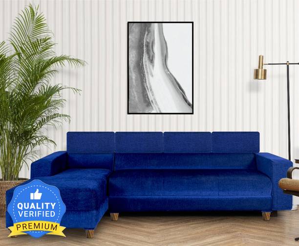 Seventh Heaven Berlin 6 Seater Sofa, Extra Spacious, Chenille Molfino Fabric: 2 Year Warranty Fabric 6 Seater  Sofa