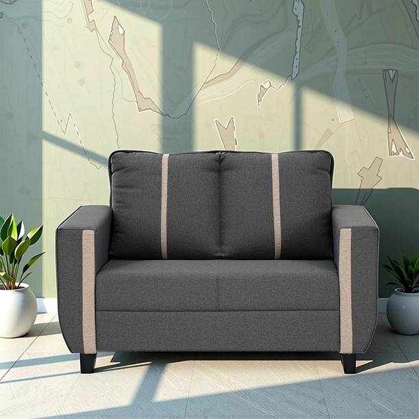 RoyalOak Royaloak Rily Fabric 2 Seater  Sofa