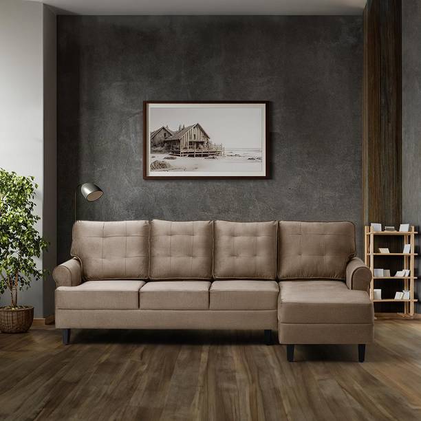 Wakefit Dreamer Plus Fabric 5 Seater  Sofa