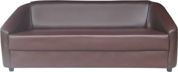 RM HOME Mexico Leatherette 3 Seater  Sofa