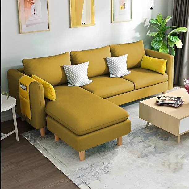 Casaliving Monarch Fabric 4 Seater  Sofa