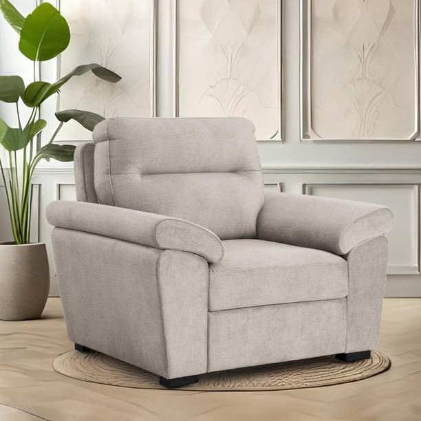 Wakefit Lounger Plus Fabric 1 Seater  Sofa
