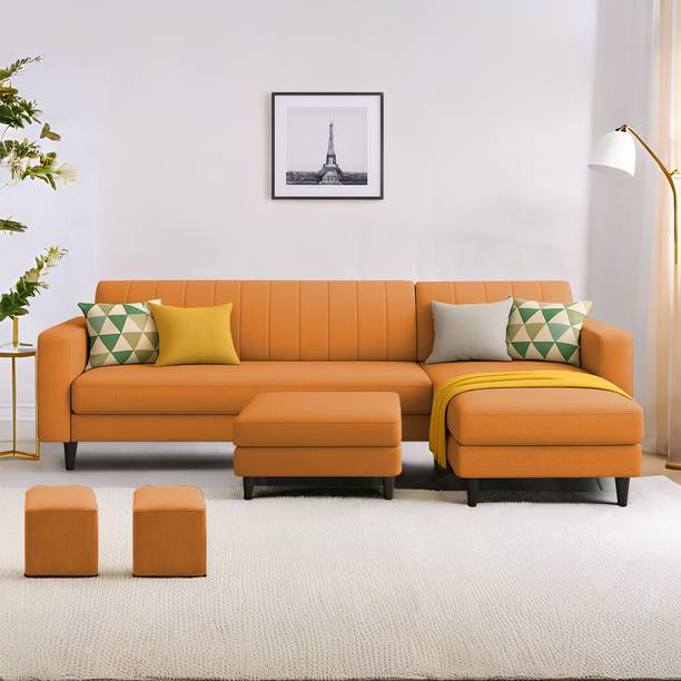 Casaliving Moris RHS Fabric 8 Seater  Sofa