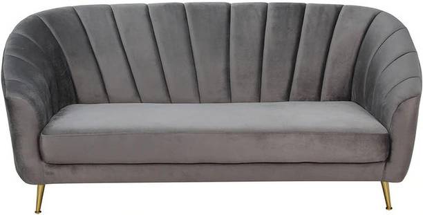 SIDCON KAYLEE Fabric 3 Seater  Sofa
