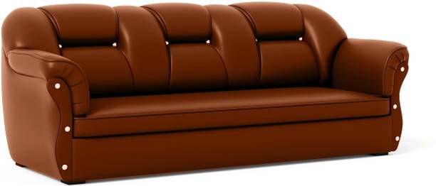 Flipkart Perfect Homes Bella Leatherette 3 Seater  Sofa