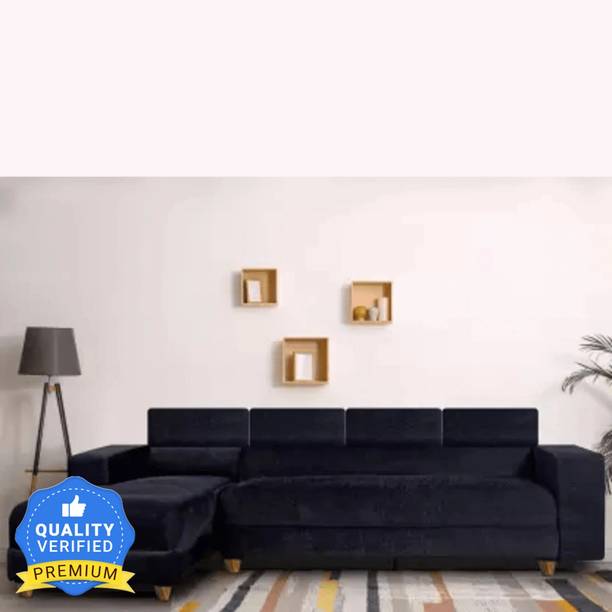 Seventh Heaven Berlin 6 Seater Sofa, Extra Spacious, Chenille Molfino Fabric: 2 Year Warranty Fabric 6 Seater  Sofa