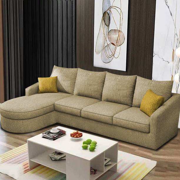 Casaliving Shrank Fabric 6 Seater  Sofa
