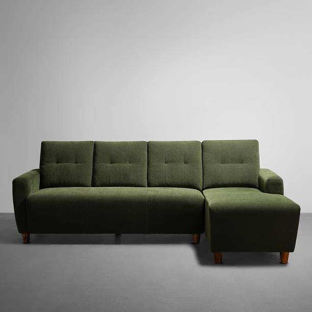 Sleepyhead Yolo Right Aligned Chaise with Ottoman Fabric 6 Seater  Sofa
