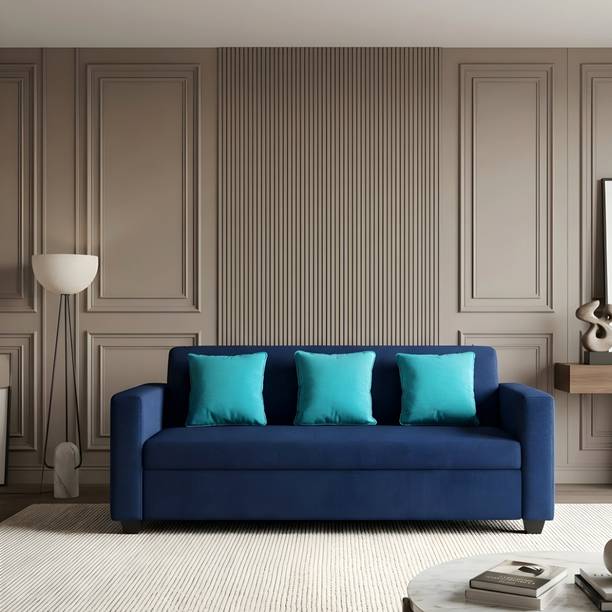 Bharat Lifestyle Desy Fabric 3 Seater  Sofa