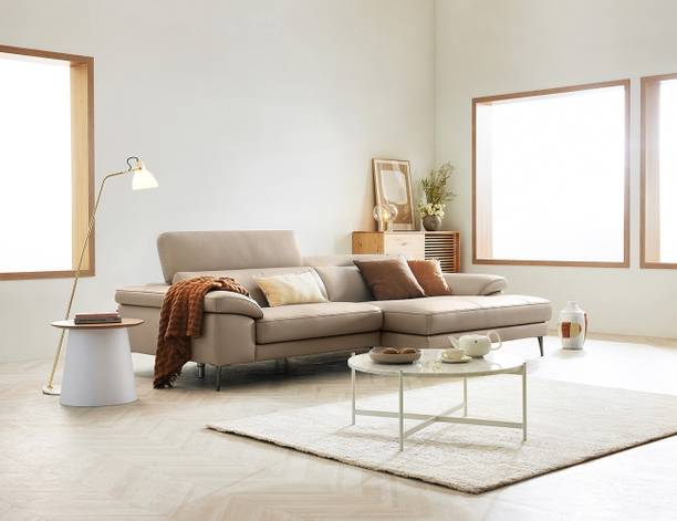 fabrique Leatherette 4 Seater  Sofa