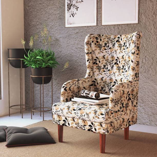 Ganpati Arts Fabric 1 Seater  Sofa