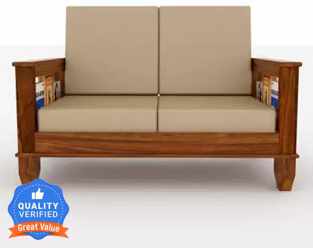 Flipkart Perfect Homes Solid Wood 2 Seater  Sofa