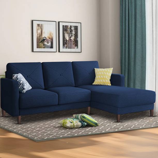 Casaliving Swaloni Fabric 4 Seater  Sofa