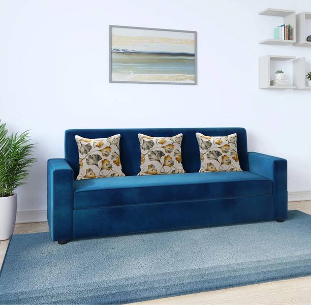 SAM STORE Fabric 3 Seater  Sofa
