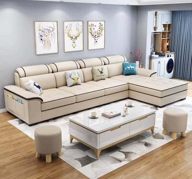 Casaliving 6 seater Solid Wood 6 Seater  Sofa