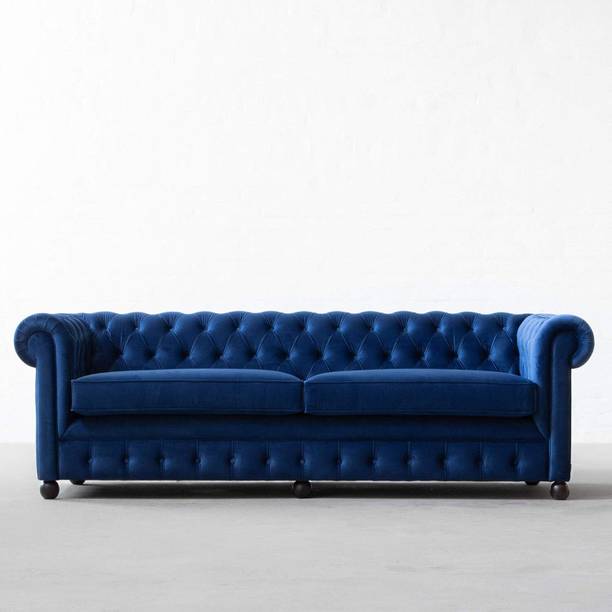 LUSTRE ENTERPRISE Fabric 3 Seater  Sofa