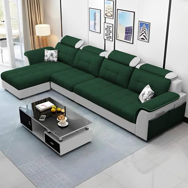 Casaliving Ella Fabric 6 Seater Sofa