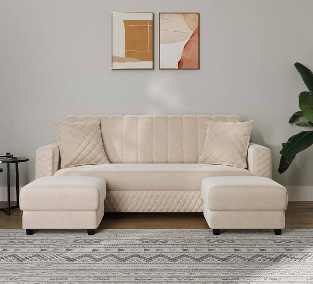 RM HOME Oliver Fabric 5 Seater  Sofa