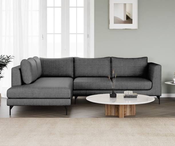 WESTIDO Pan Emirates Fabric 6 Seater  Sofa