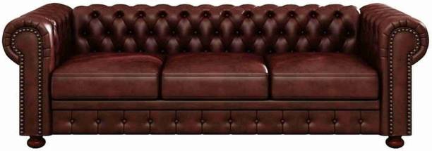 Soul Light Art Wood Chesterfield Fabric sofa wood-framed modern tufted deep seats Coffee Fabric 3 Seater  Sofa