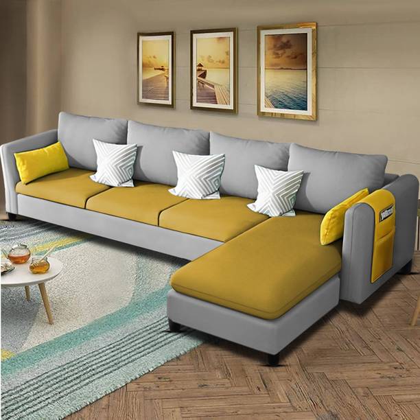 Casaliving Monarch Fabric 6 Seater  Sofa
