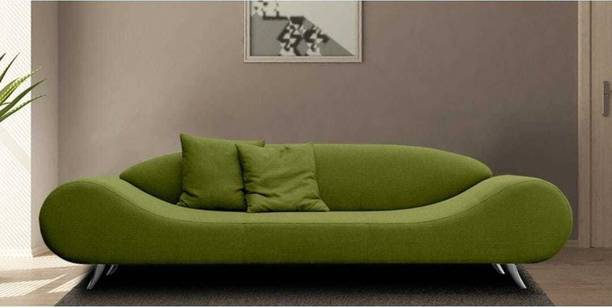 TAJ WORLD Fabric 3 Seater  Sofa